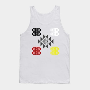 4 Colors Tribal Tank Top